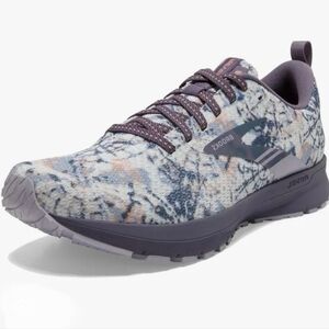 Brooks Revel 5 White Purple Pink Blue Running Walking Shoes Size 9.5